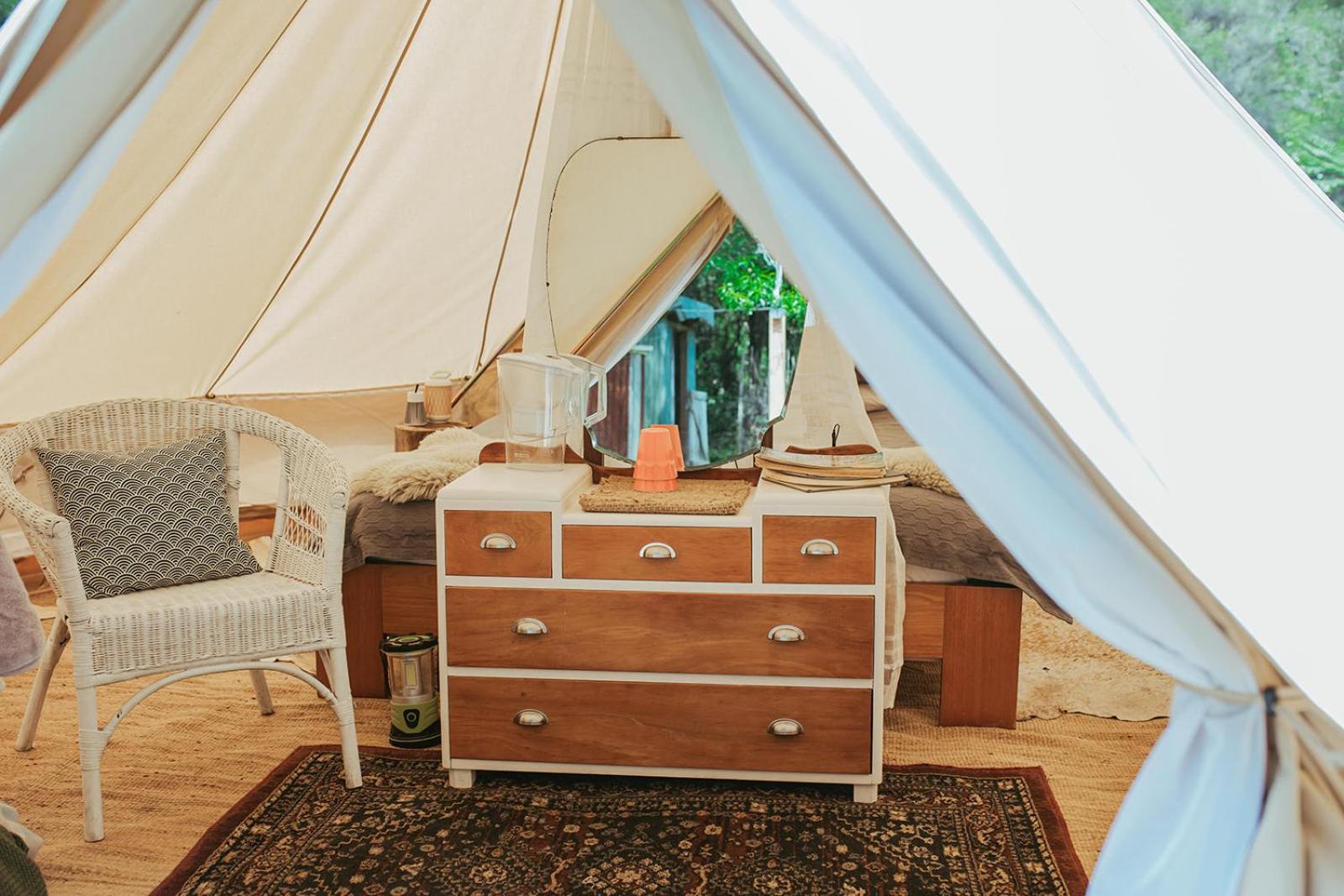 Golden Bay Glamping Hotel Takaka Exterior photo