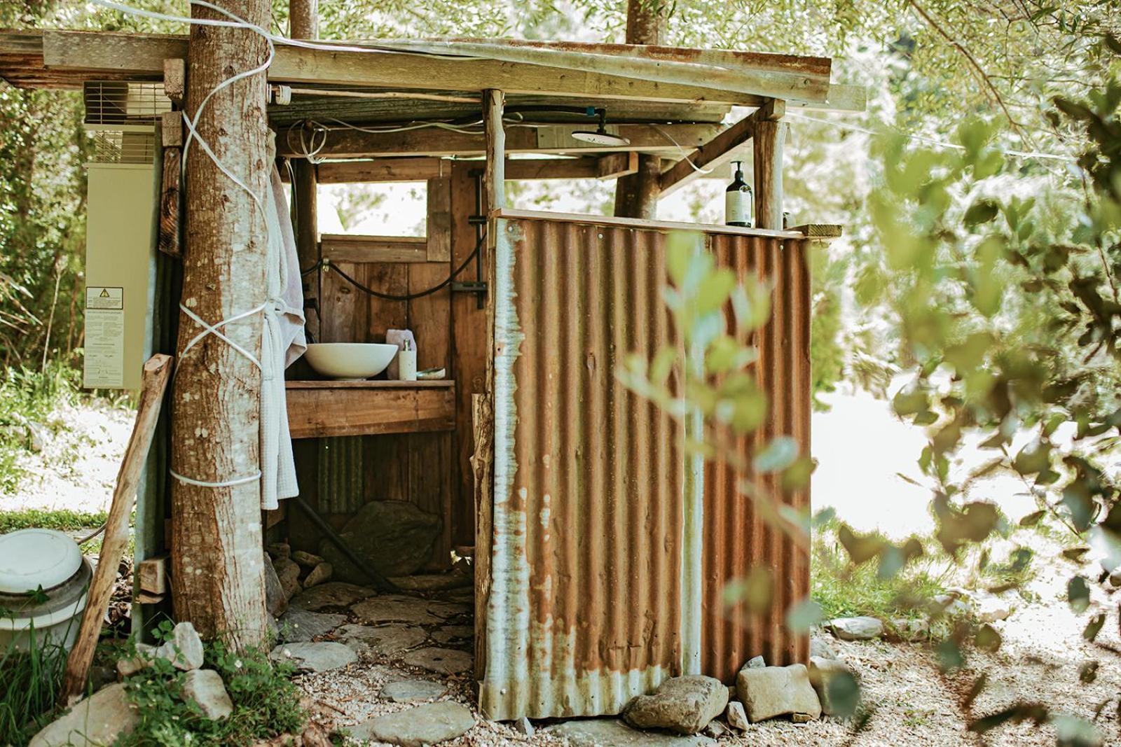 Golden Bay Glamping Hotel Takaka Exterior photo